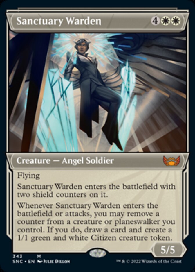 Sanctuary Warden (Showcase) (343) [Streets of New Capenna]