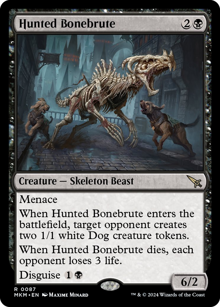 Hunted Bonebrute (87) [Murders at Karlov Manor]