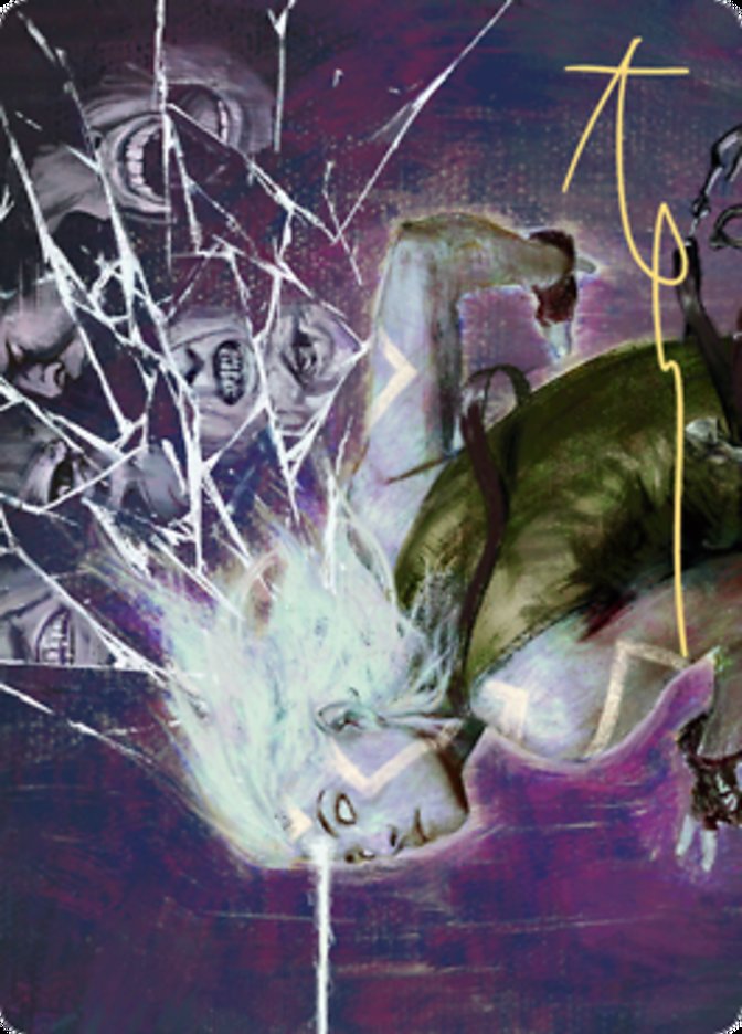 Anticognition Art Card (Gold-Stamped Signature) (46) [Art Series: Zendikar Rising]
