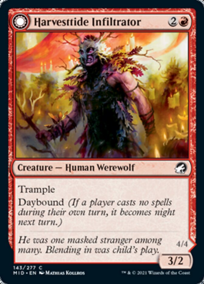 Harvesttide Infiltrator (143) [Innistrad: Midnight Hunt]