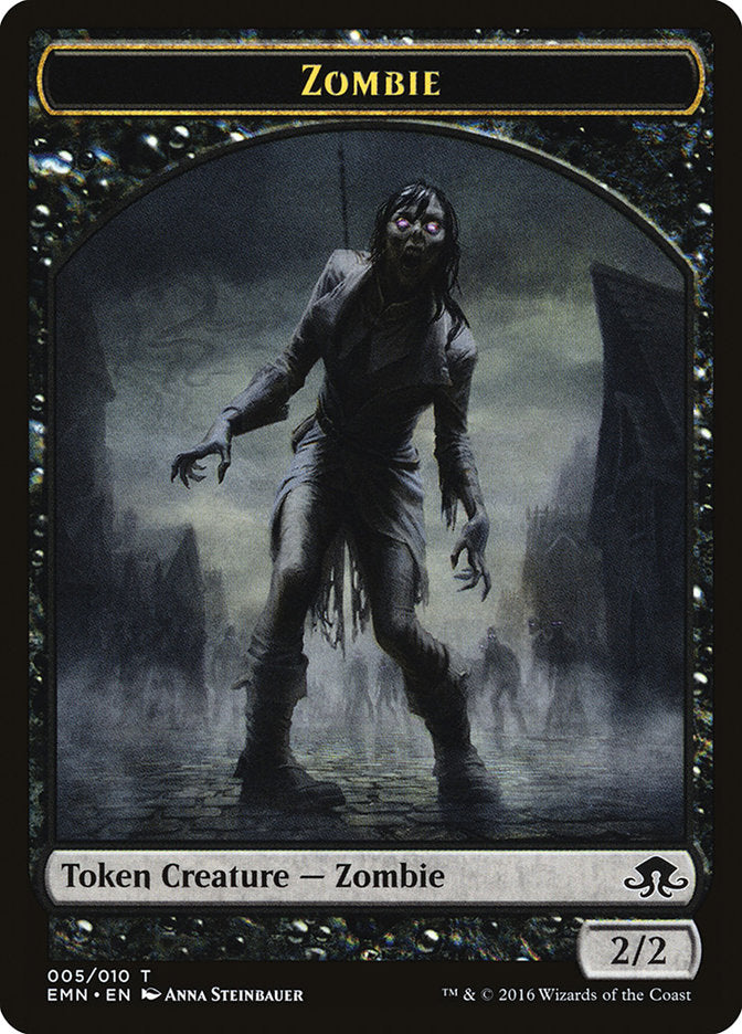 Zombie Token (005) (5) [Eldritch Moon]