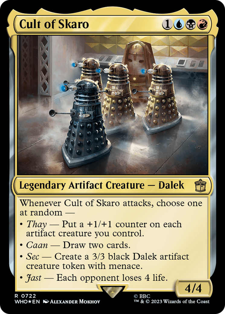 Cult of Skaro (Surge Foil) (722) [Universes Beyond: Doctor Who]