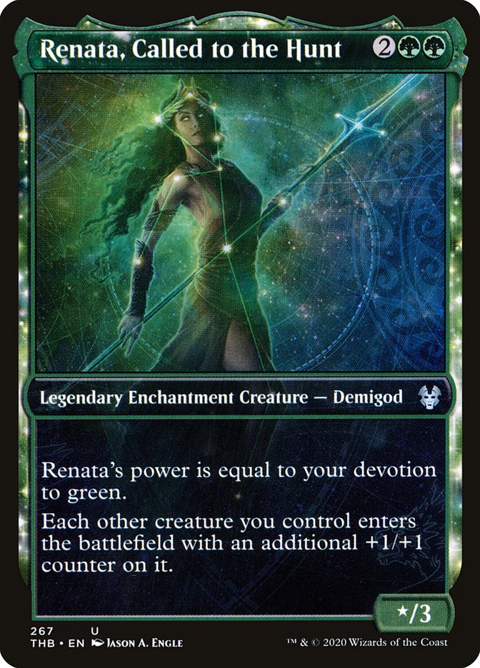 Renata, Called to the Hunt (Showcase) (267) [Theros Beyond Death]