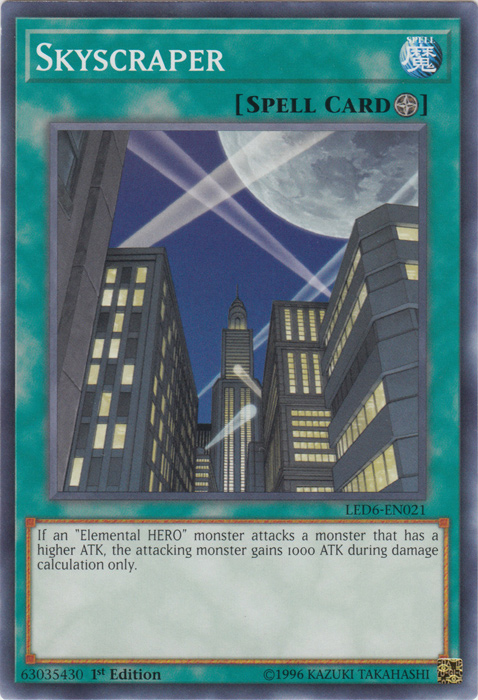Skyscraper (LED6-EN021) [Legendary Duelists: Magical Hero]
