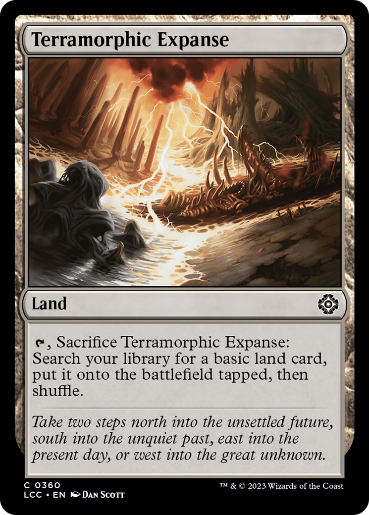 Terramorphic Expanse (360) [Commander: The Lost Caverns of Ixalan]
