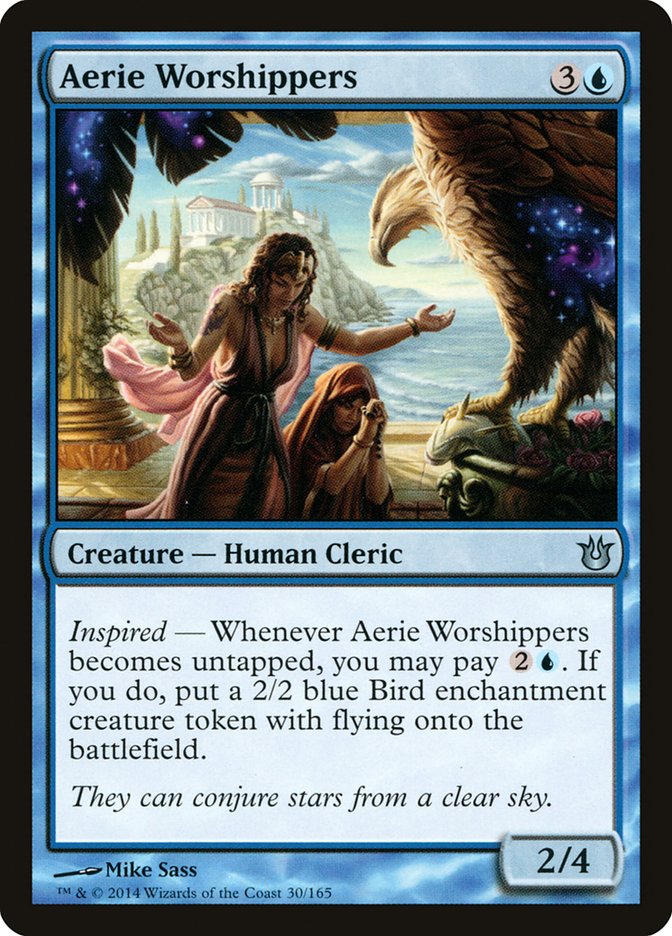 Aerie Worshippers (30) [Born of the Gods]