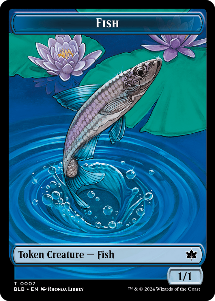 Fish Token (7) [Bloomburrow]