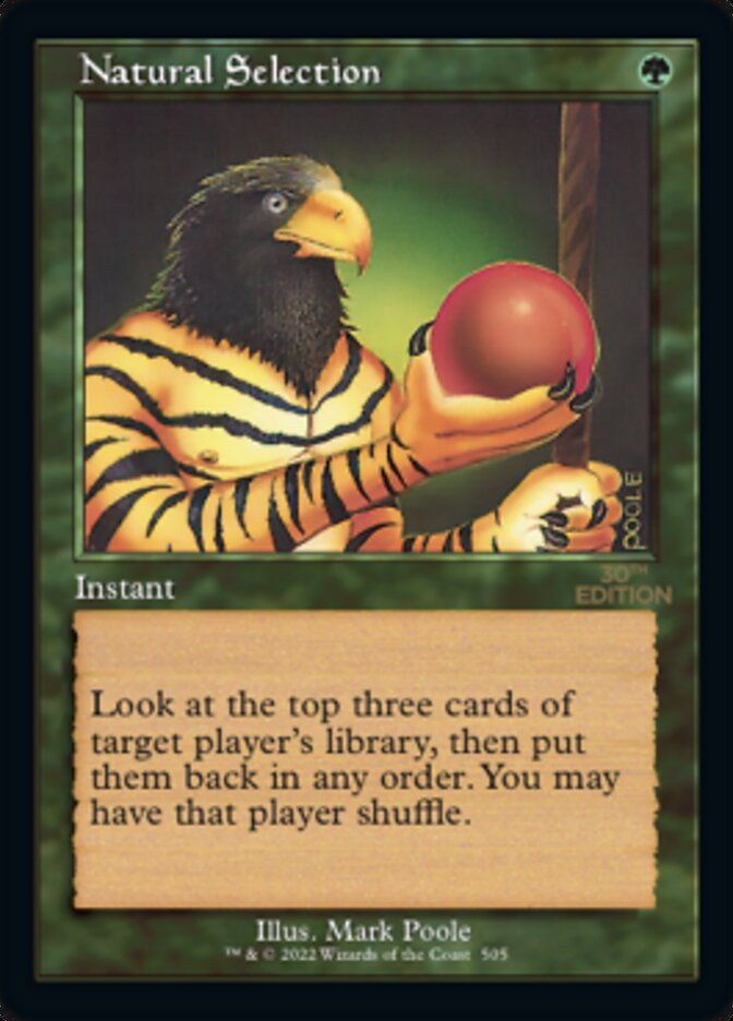 Natural Selection (Retro Frame) (505) [30th Anniversary Edition]