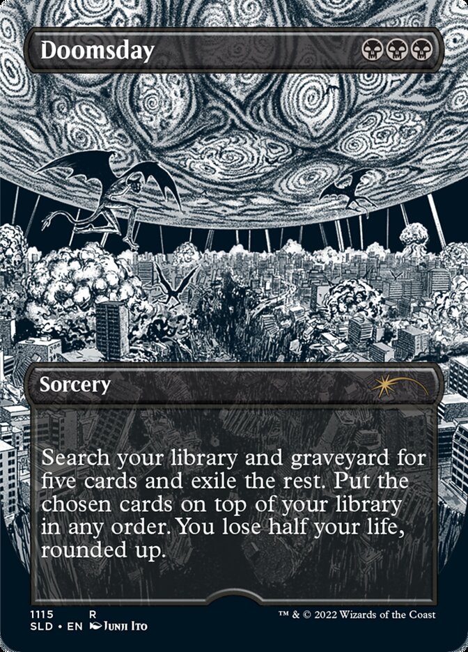 Doomsday (Borderless) (Foil Etched) (1115) [Secret Lair Drop Series]