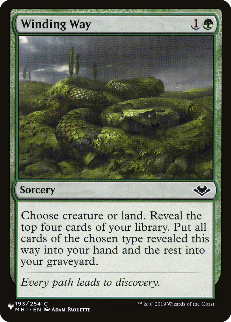 Winding Way (193/254) [The List Reprints]