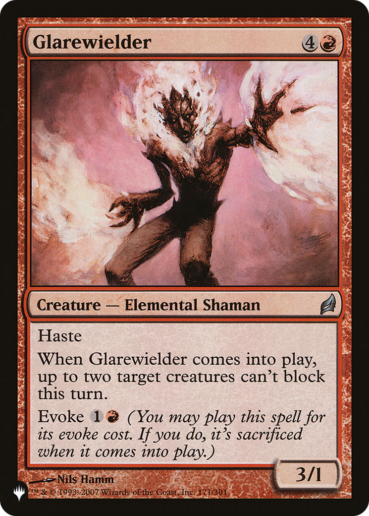 Glarewielder (171/301) [The List Reprints]