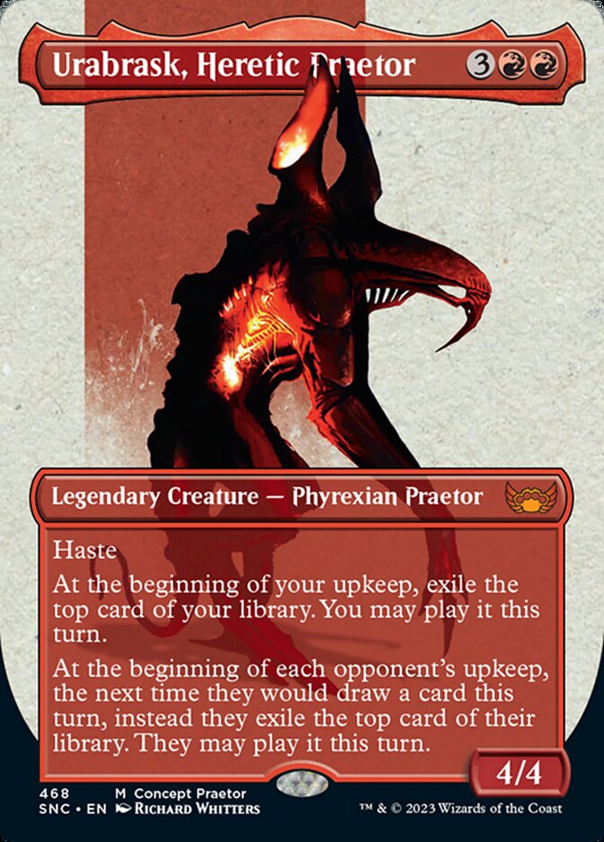 Urabrask, Heretic Praetor (Concept Praetor) (468) [Phyrexia: All Will Be One]