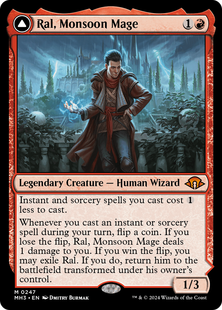 Ral, Monsoon Mage (247) [Modern Horizons 3]