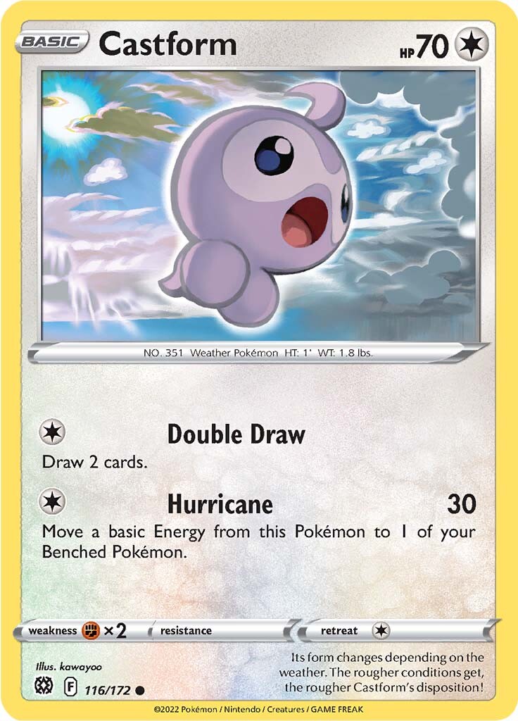 Castform (116/172) [SWSH09: Brilliant Stars]