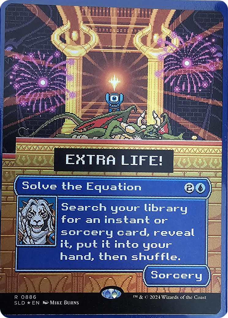 Solve the Equation (0886) (Rainbow Foil) (886) [Secret Lair Drop Series]