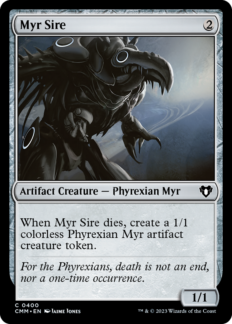 Myr Sire (400) [Commander Masters]