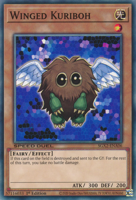 Winged Kuriboh (SGX2-ENA06) [Speed Duel GX: Midterm Paradox]