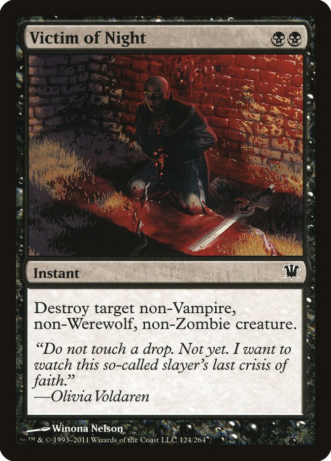Victim of Night (124) [Innistrad]