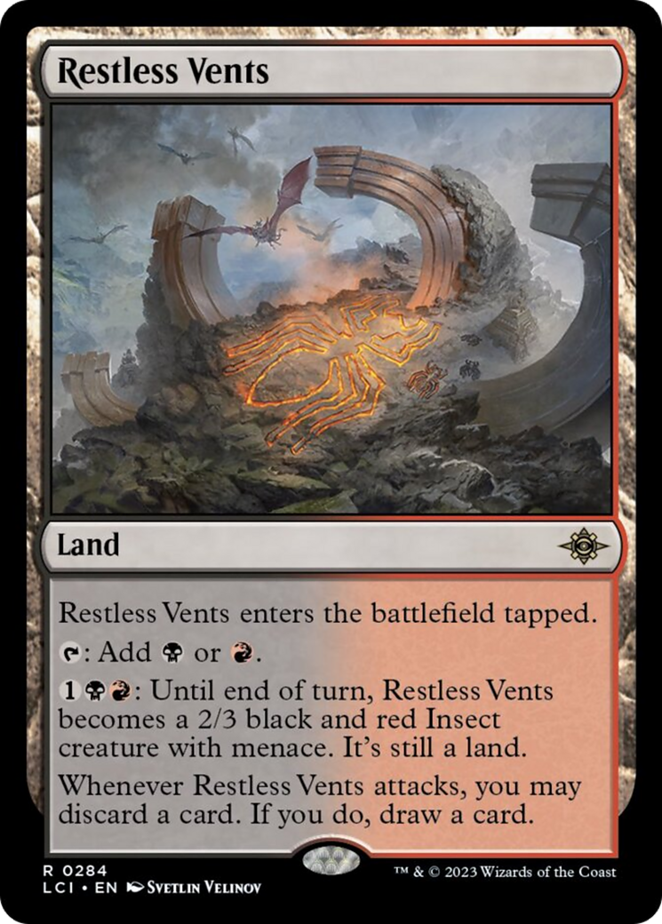 Restless Vents (284) [The Lost Caverns of Ixalan]
