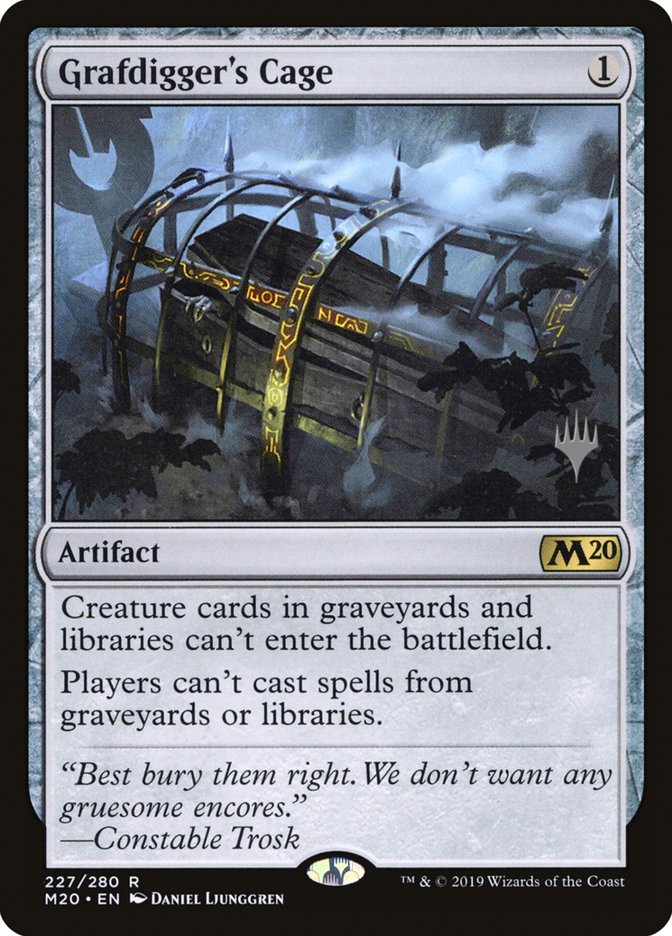 Grafdigger's Cage (227) [Promo Pack: Core Set 2020]