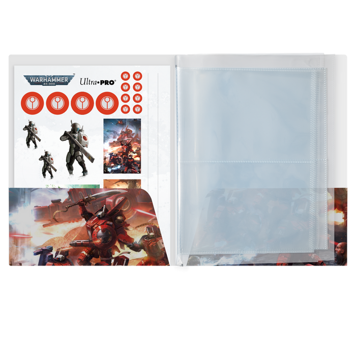 Ultra Pro Datasheet and Index Card Folio - Warhammer 40,000 T`AU Empire