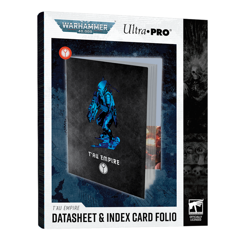 Ultra Pro Datasheet and Index Card Folio - Warhammer 40,000 T`AU Empire