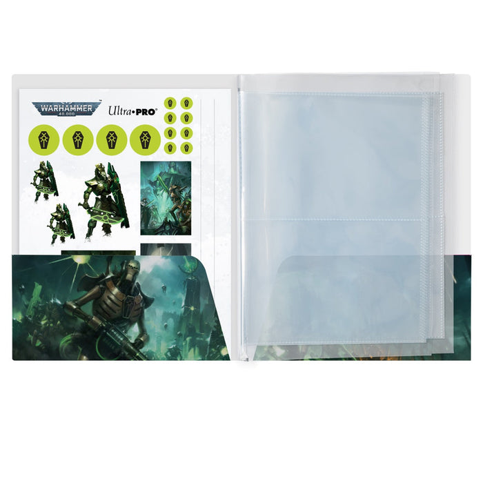 Ultra Pro Datasheet and Index Card Folio - Warhammer 40,000 Necrons