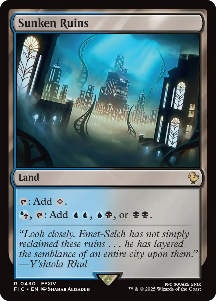 Sunken Ruins (430) [Commander: FINAL FANTASY]