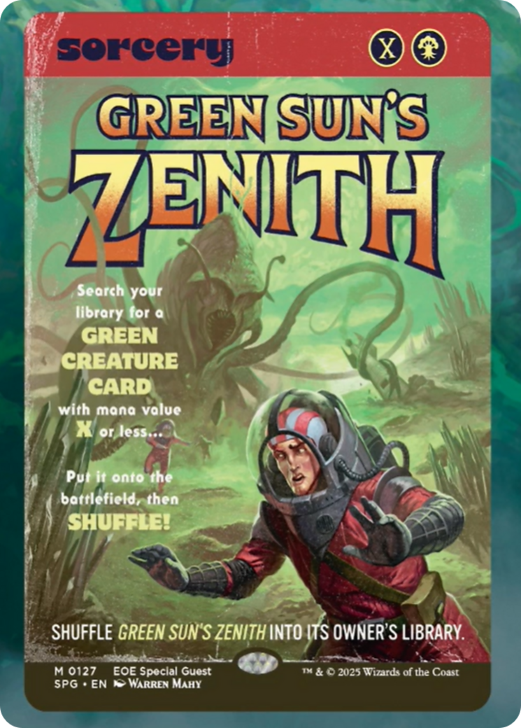 Green Sun's Zenith (Showcase) (127) [Special Guests]