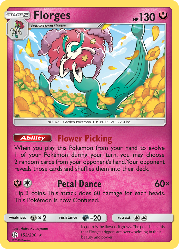 Florges (152/236) [SM - Cosmic Eclipse]