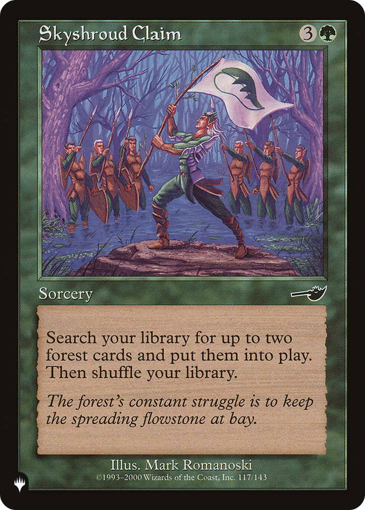 Skyshroud Claim (117/143) [The List Reprints]