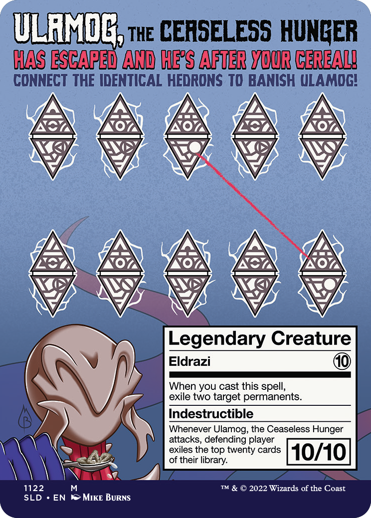 Ulamog, the Ceaseless Hunger (Borderless) [Secret Lair Drop Series]