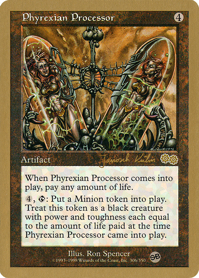 Phyrexian Processor - 2000 Janosch Kuhn (USG) (SB) [World Championship Decks]