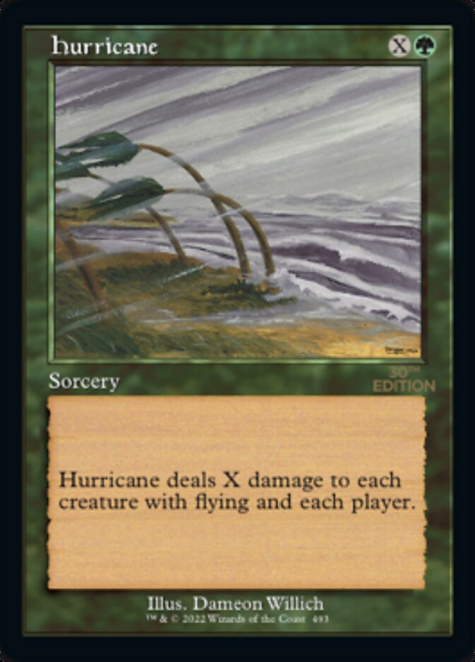 Hurricane (Retro Frame) (493) [30th Anniversary Edition]