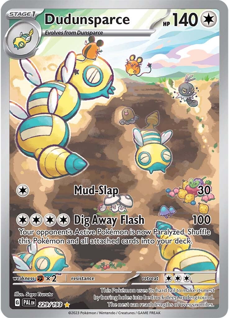 Dudunsparce (229/193) [SV02: Paldea Evolved]