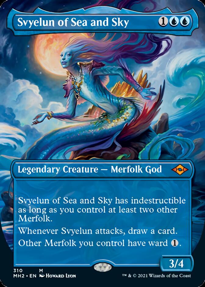 Svyelun of Sea and Sky (Borderless) (310) [Modern Horizons 2]