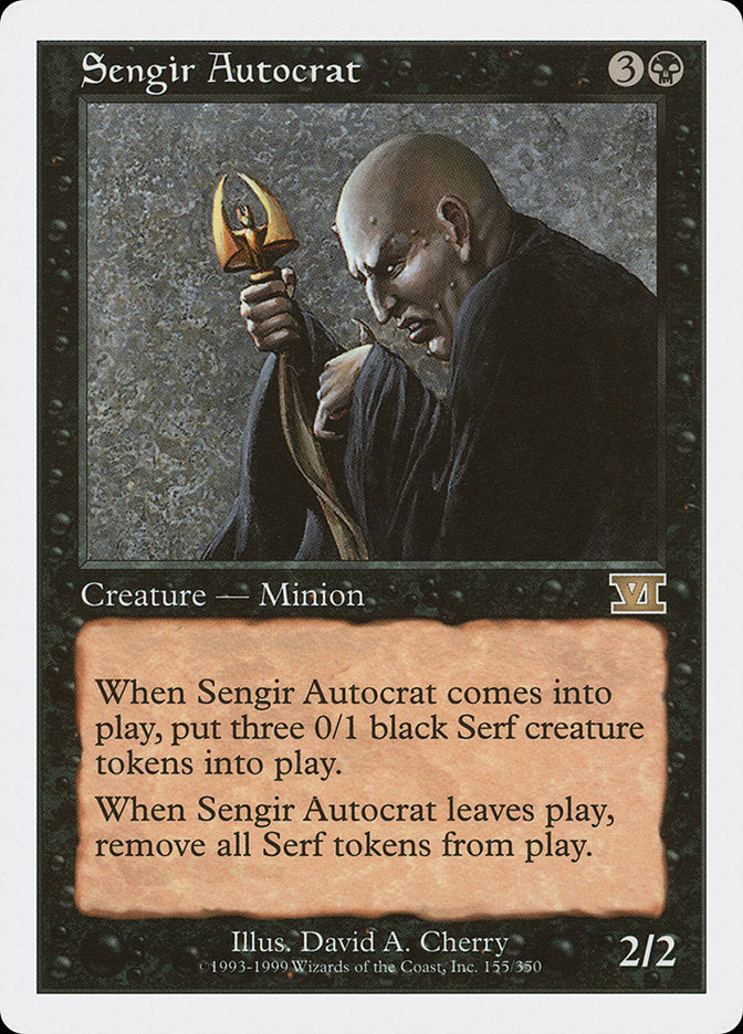 Sengir Autocrat (155) [Classic Sixth Edition]