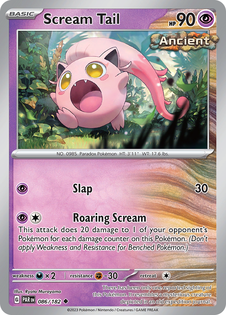 Scream Tail (086/182) [SV04: Paradox Rift]