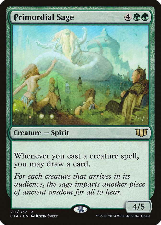 Primordial Sage (211) [Commander 2014]