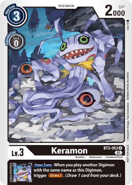 Keramon - BT2-053 (Tamer Party Vol. 3 Promo) (BT2-053 R) [Release Special Booster 1.0]