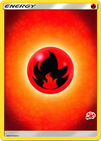 Fire Energy (#29 Charizard Stamped) [Battle Academy]