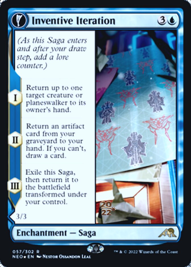 Inventive Iteration (57) [Prerelease Cards]