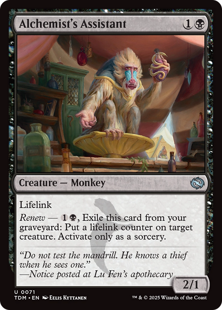 Alchemist's Assistant (71) [Tarkir: Dragonstorm]
