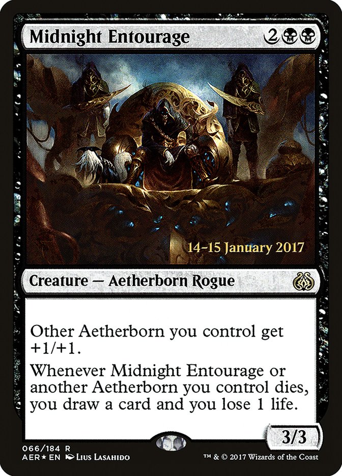 Midnight Entourage (66) [Prerelease Cards]