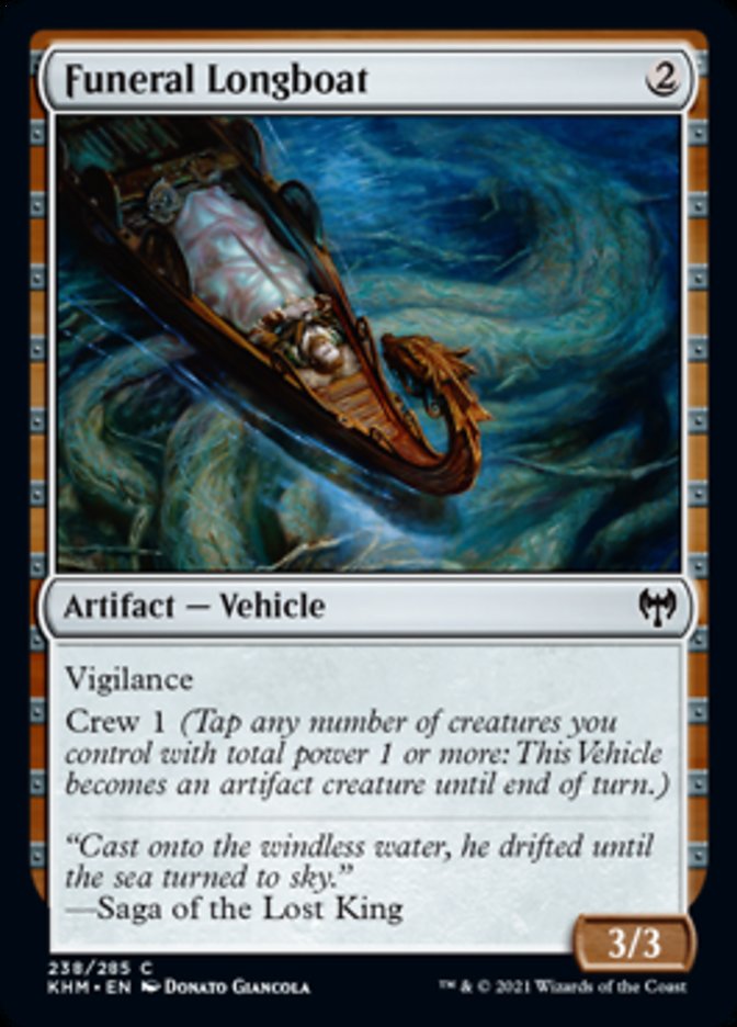 Funeral Longboat (238) [Kaldheim]