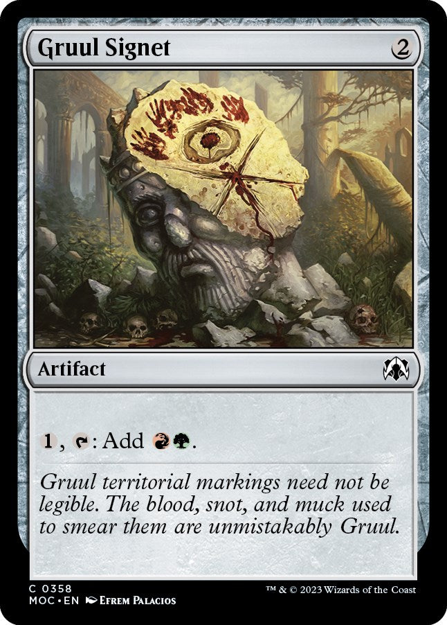 Gruul Signet (358) [Commander: March of the Machine]