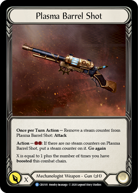 Plasma Barrel Shot (CRU101) [Crucible of War]