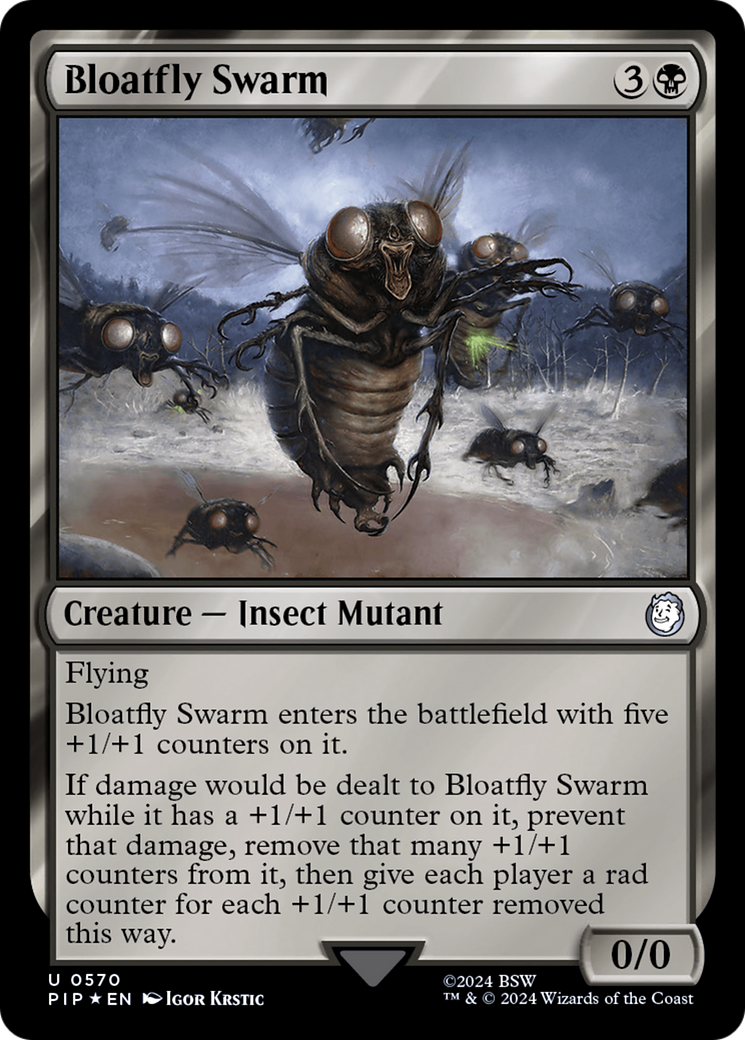 Bloatfly Swarm (Surge Foil) (570) [Universes Beyond: Fallout]
