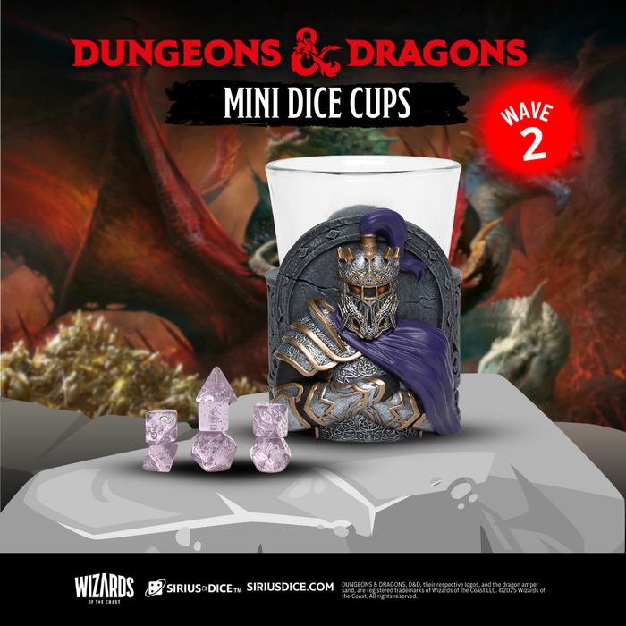 Dungeons & Dragons: Mini Dice Cups Series 2 - Blind Box