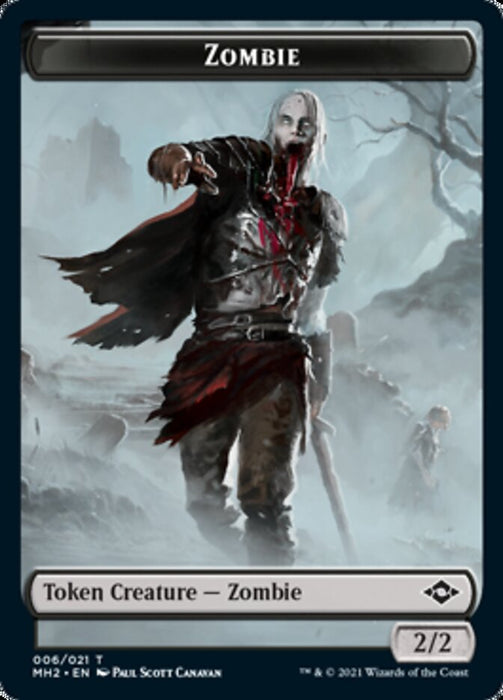 Zombie Token [Modern Horizons 2 Tokens]